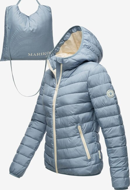 Marikoo Pack Mich Ein giacca leggera di transizione, blu polvere