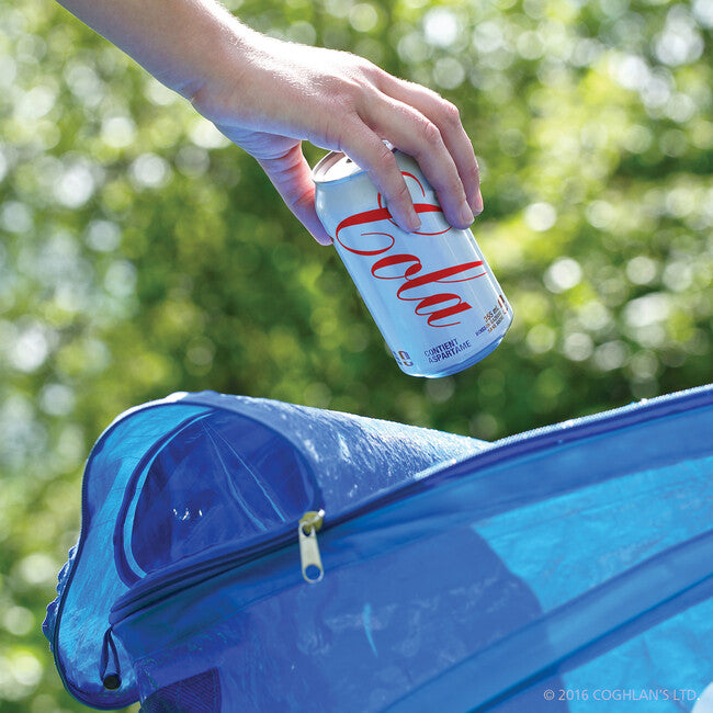 Coghlans Pop-Up camping stuffbag 100 litri, blu