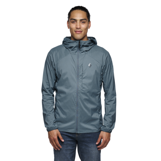 Black Diamond Alpine Start felpa con cappuccio uomo, blu torrente