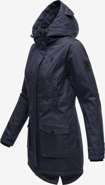 Navahoo Brinjaa giacca softshell transitoria da donna, blu navy