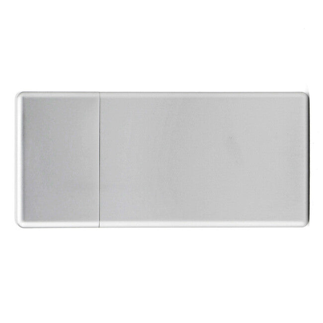 Origin Outdoors Posacenere da viaggio rettangolare, argento