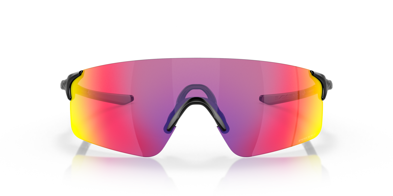 Oakley Evzero Blades occhiali da sole con telaio Polished Black e con le diapositive Prizm Road