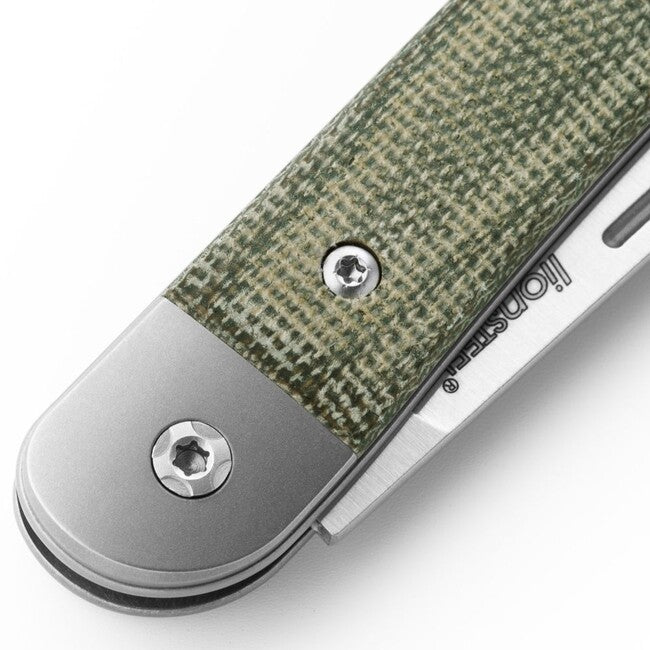 Lionsteel Jack é un nuovo coltello da tasca tradizionale con lama in acciaio M390 JACK JK1 CVG