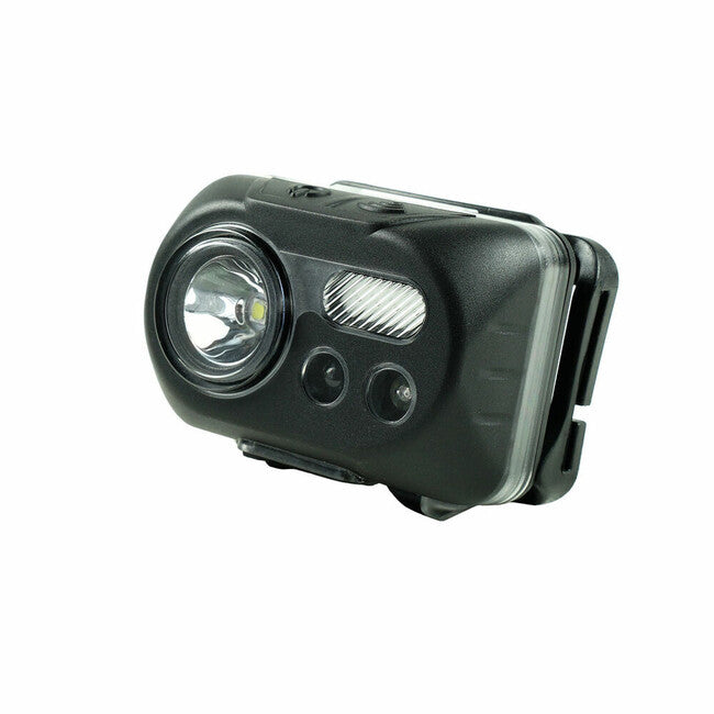 Technik lampada frontale con rivestimento in gomma, led cree l2, micro-usb, luce rossa