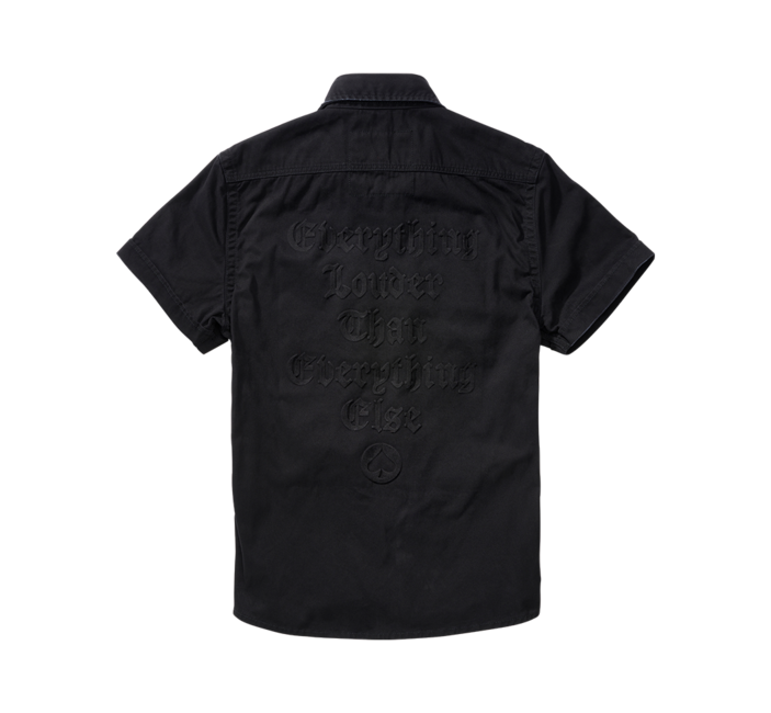 Brandit Motörhead Vintage camicia a maniche corte, nero
