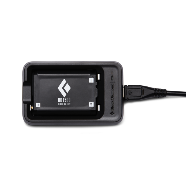 Black Diamond Bd 1500 batteria e caricatore