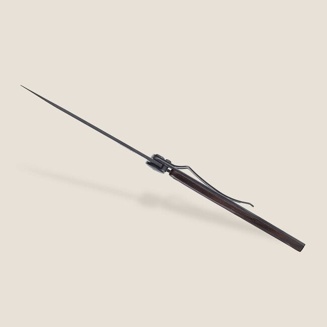 Deejo Tattoo coltello di chiusura Legno di ebano nero Fase lunare