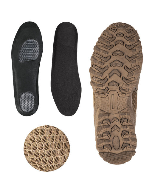 Mil-Tec scarpe sportive da esterno in stile tedesco, Coyote