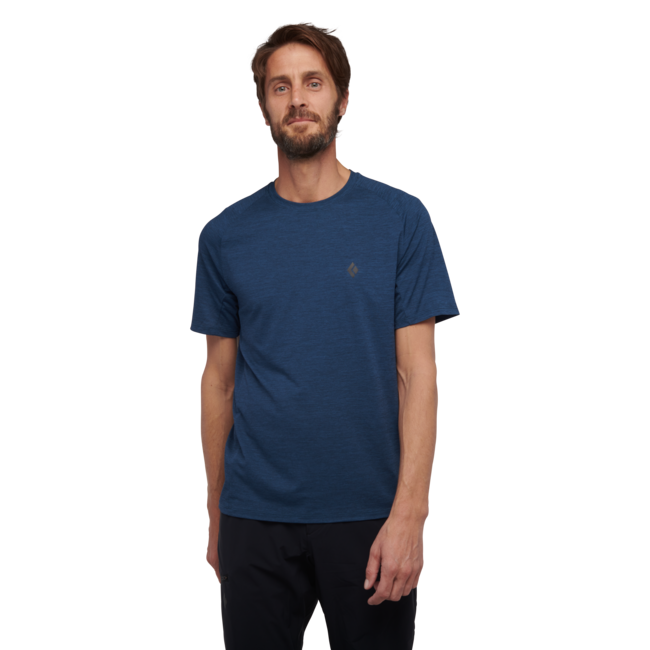 Black Diamond Lightwire Tech maglietta a maniche corte da uomo, indaco