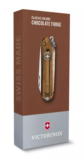 Victorinox Classic SD coltello tascabile, trasparente, marrone