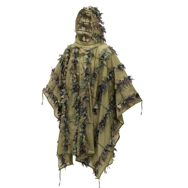 Helikon-Tex Leaf Ghillie poncho , us woodland
