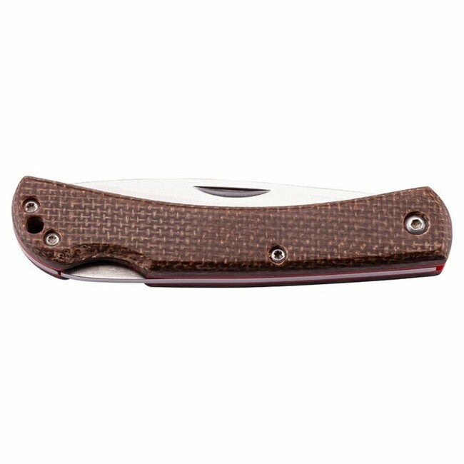 Herbertz Coltello 7,6 cm, micarta marrone