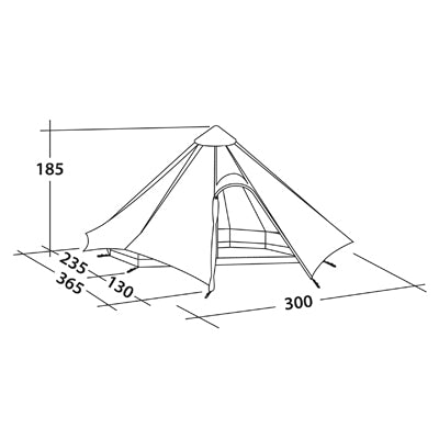 Robens Fairbanks tenda per 4 persone
