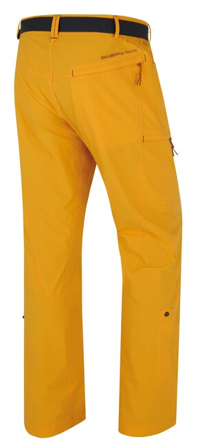 Husky Kahula pantaloni outdoor da uomo, gialli