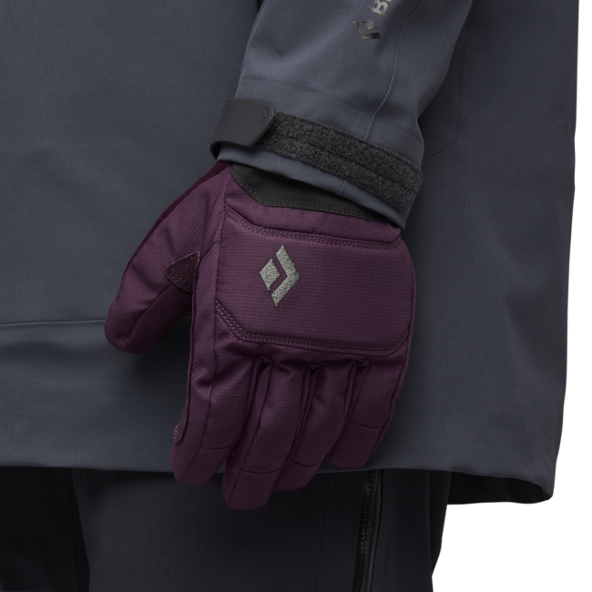 Black Diamond Mission guanti invernali da donna, blackberry