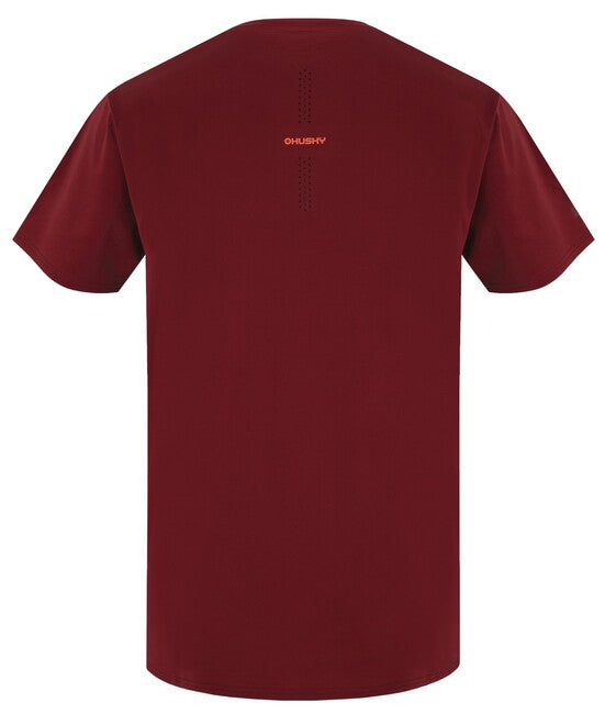Husky Thaw T-shirt funzionale da uomo, bordeaux