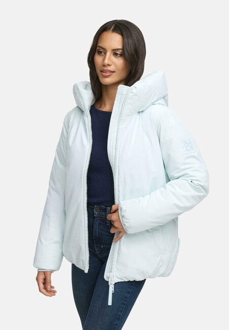Navahoo Blutenlicht 14 giacca invernale da donna, azzurro ghiaccio
