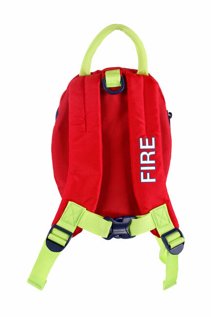 LittleLife Zaino di emergenza per bambini Fuoco 2 L con luce lampeggiante