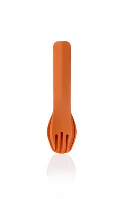 Humangear GoBites BIO DUO posate, arancione