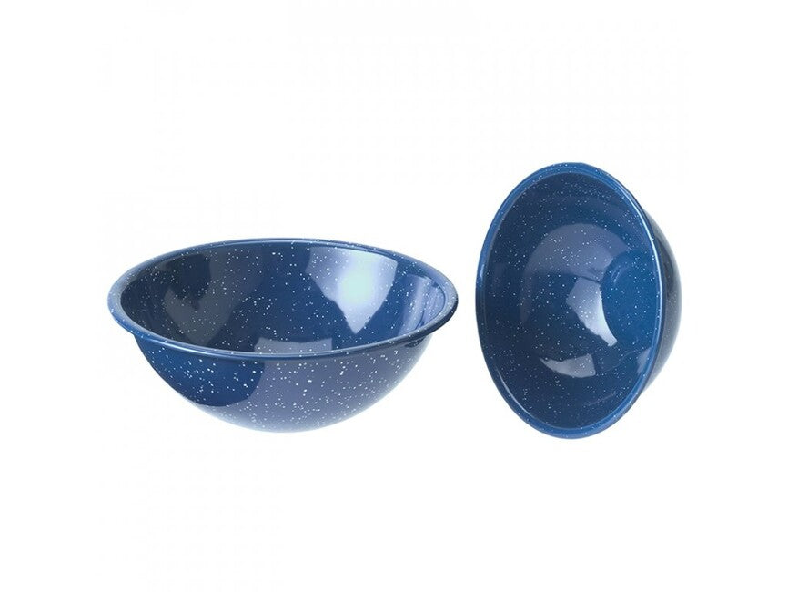 GSI Outdoors Ciotola per impastare smaltata profonda 198 mm, blu