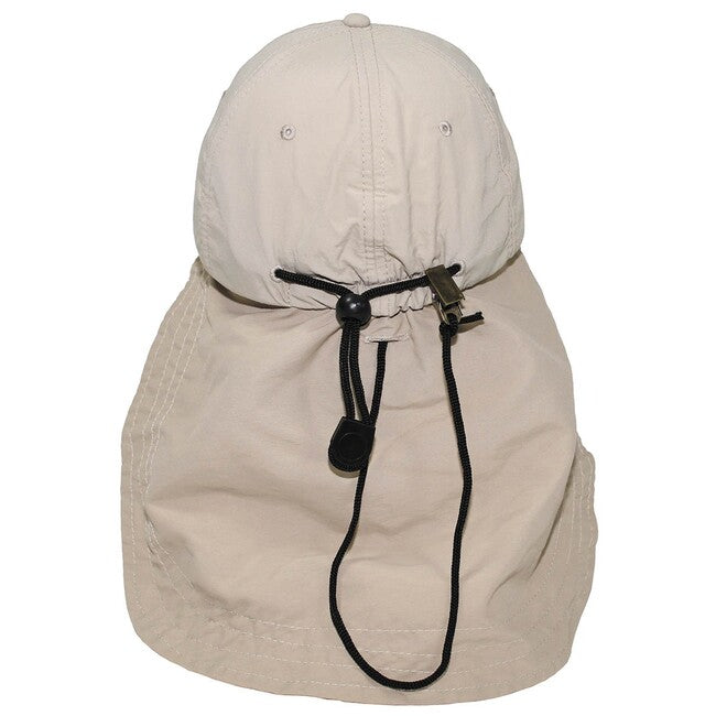 Fox Outdoor Sahara cappello con paracollo, beige