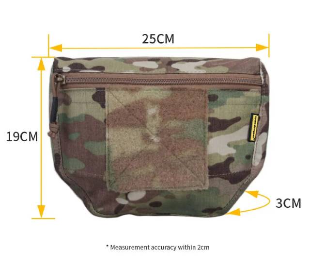 Emersongear AVS JPC CPC Drop Down custodia per il fissaggio al portapiatti, verde fogliame
