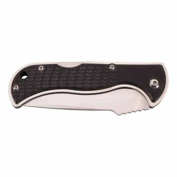 Herbertz 8 cm coltello, acciaio inox, nero, g10