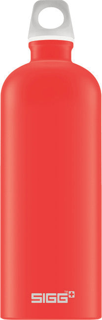 Sigg Lucid bottiglia da bere in alluminio 1l, scarlatto
