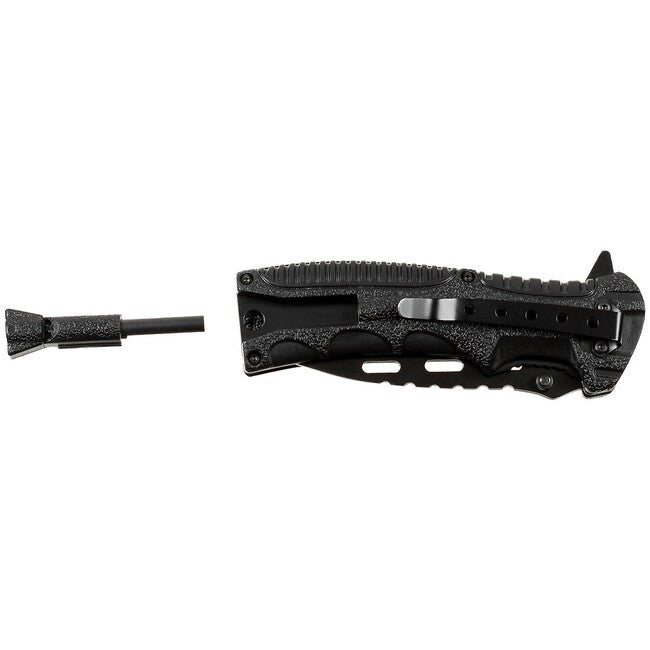 Fox Outdoor Jack a una mano con accendino, blackrope