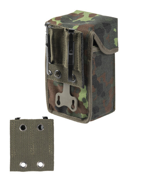 Mil-Tec G3 custodia per caricatore con adattatore, flecktarn