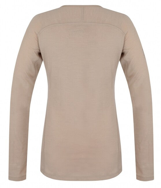 Husky Merow maglia termica da donna a maniche lunghe, beige