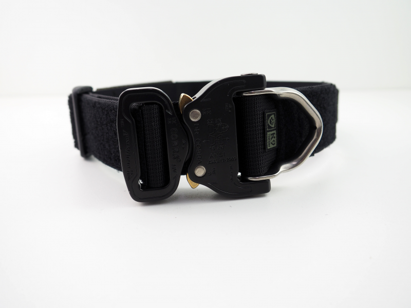K9 Thorn Collare spinato con impugnatura Cobra-Echo 38 mm, nero