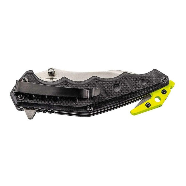 Herbertz TOP-Collection coltello di salvataggio a una mano 8,5 cm, nero