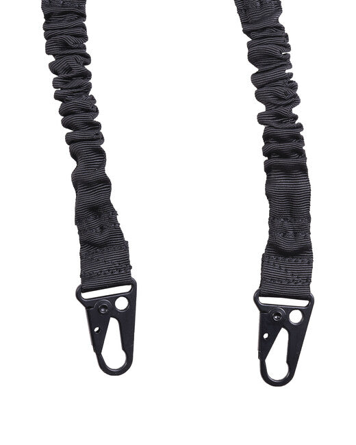 Mil-Tec cinghia tattica per pistola a 2 punti bungee, nero