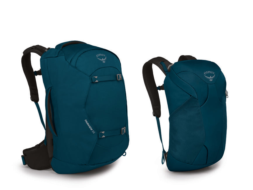 Osprey Fairview 55 zaino da viaggio, blu giungla notturna