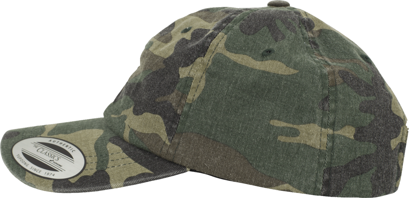 Brandit Low Profile berretto con effetto lavato, woodland
