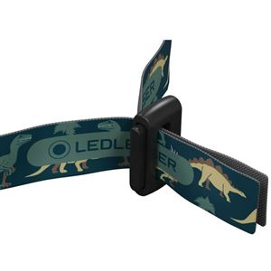 Ledlenser Kidled4r lampada frontale a led, dino