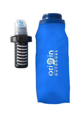 Origin Outdoors Dawson filtro acqua, blu, 1,1 l