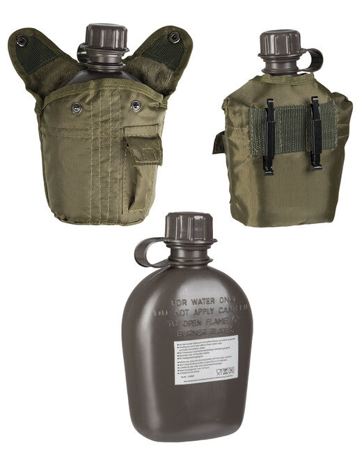 Mil-Tec field bottle us Import 1l, oliva