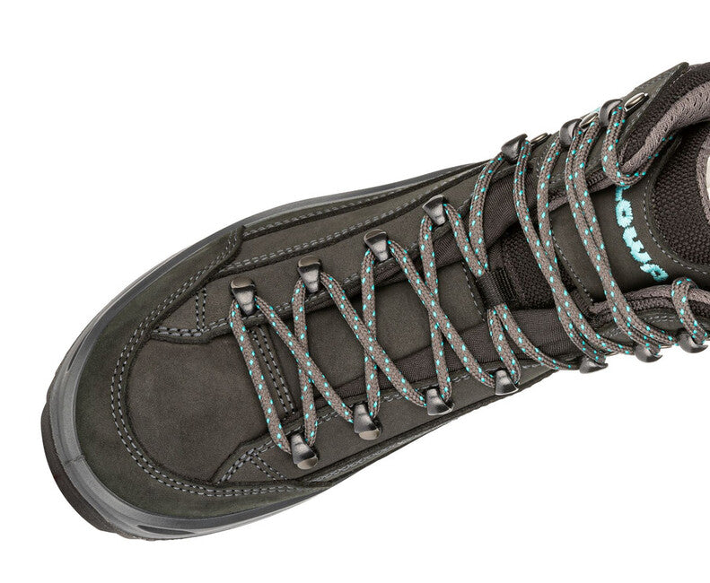 Lowa Renegade GTX MID LS scarpe da Trekking da donna, asfalto/turchese