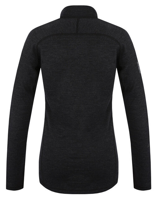 Husky DL Merow Zips merino shirt, nero