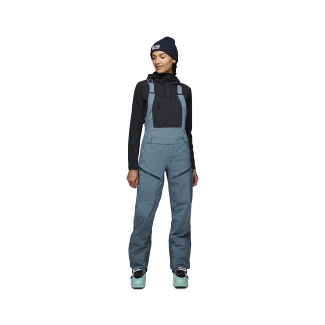 Black Diamond Recon Stretch salopette da donna, blu creek