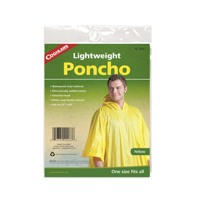 Coghlans Poncho leggero, giallo