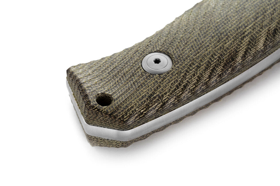 Lionsteel M3 pugnale da caccia, con manico in tela verde