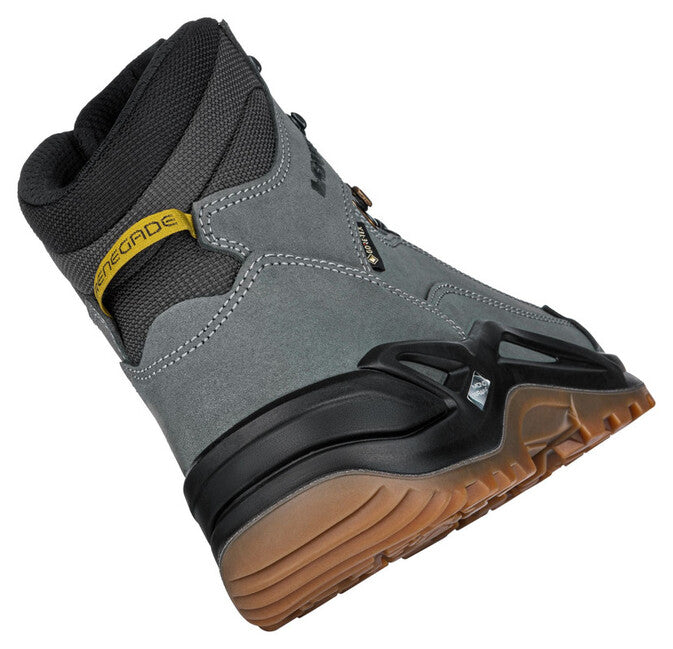 Lowa Renegade GTX MID Scarpe da Trekking da uomo, grigio scuro/nero