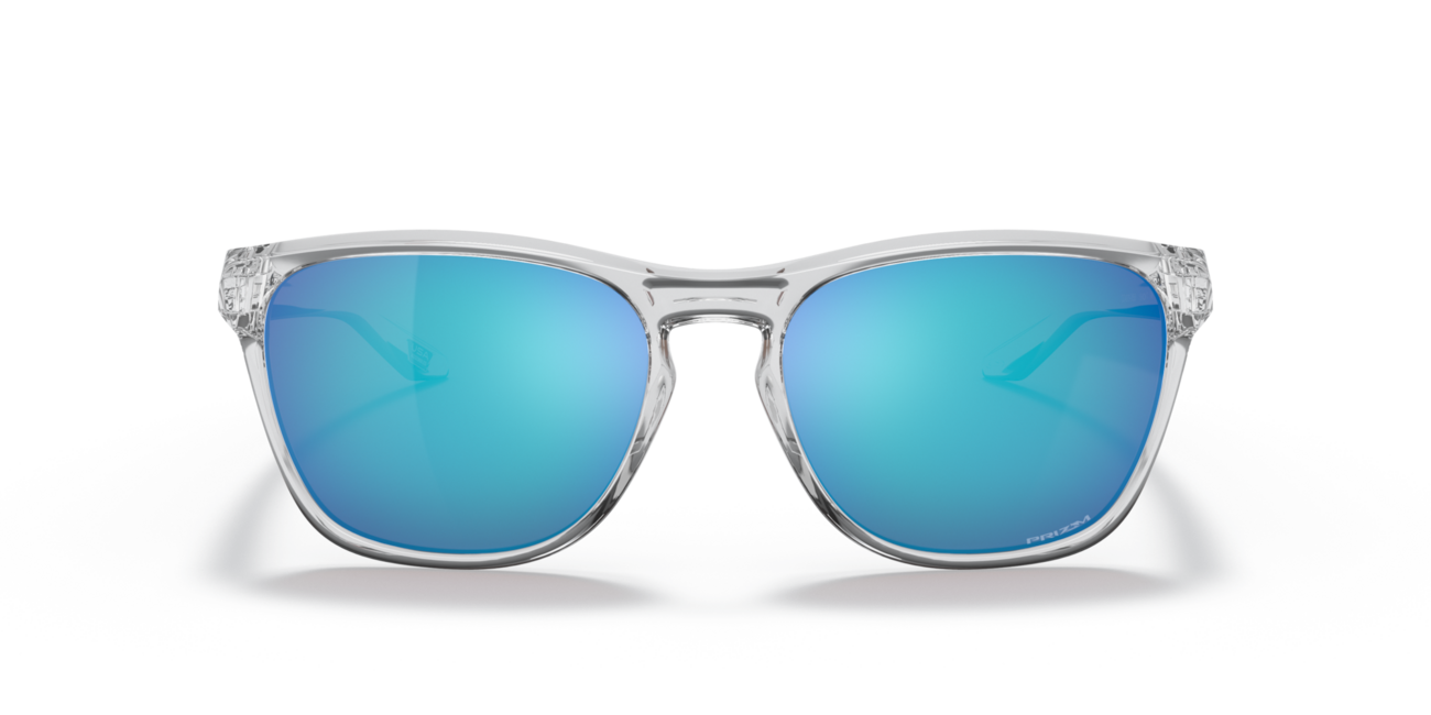 Oakley MANORBURN occhiali da sole Prizm Sapphire 56, polished clear