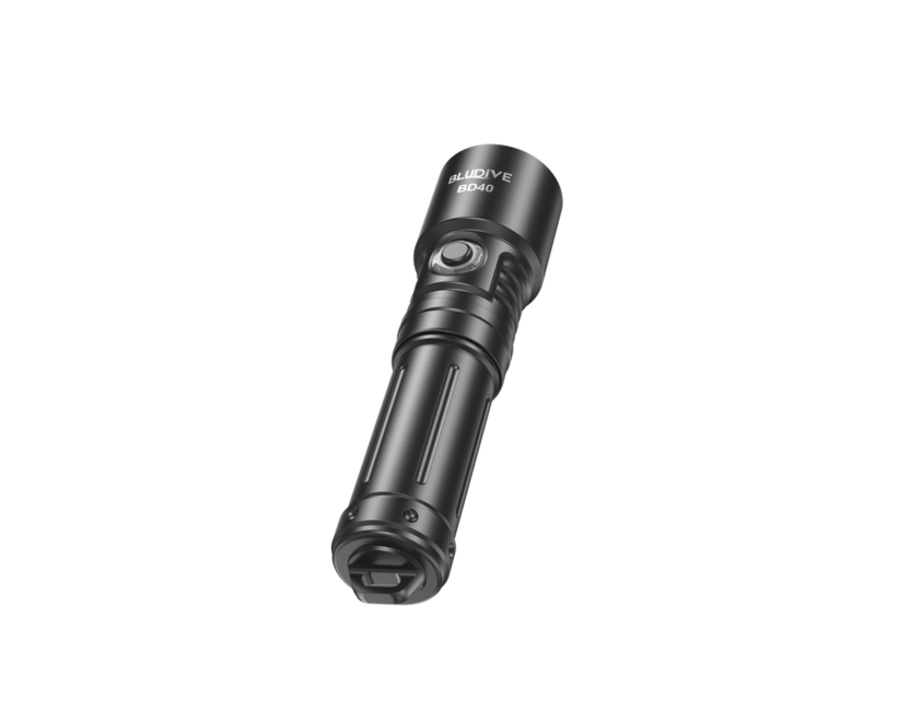 Bludive BD40 torcia subacquea, nera