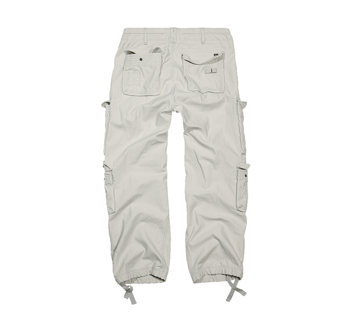 Brandit Pure Vintage pantaloni, bianchi