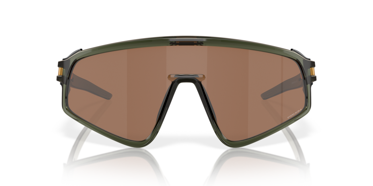Oakley Latch Panel occhiali da sole con telaio Olive Ink e con le diapositive Prizm Tungsten 35