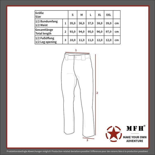 Fox Outdoor Mutande termofunzionali, nere